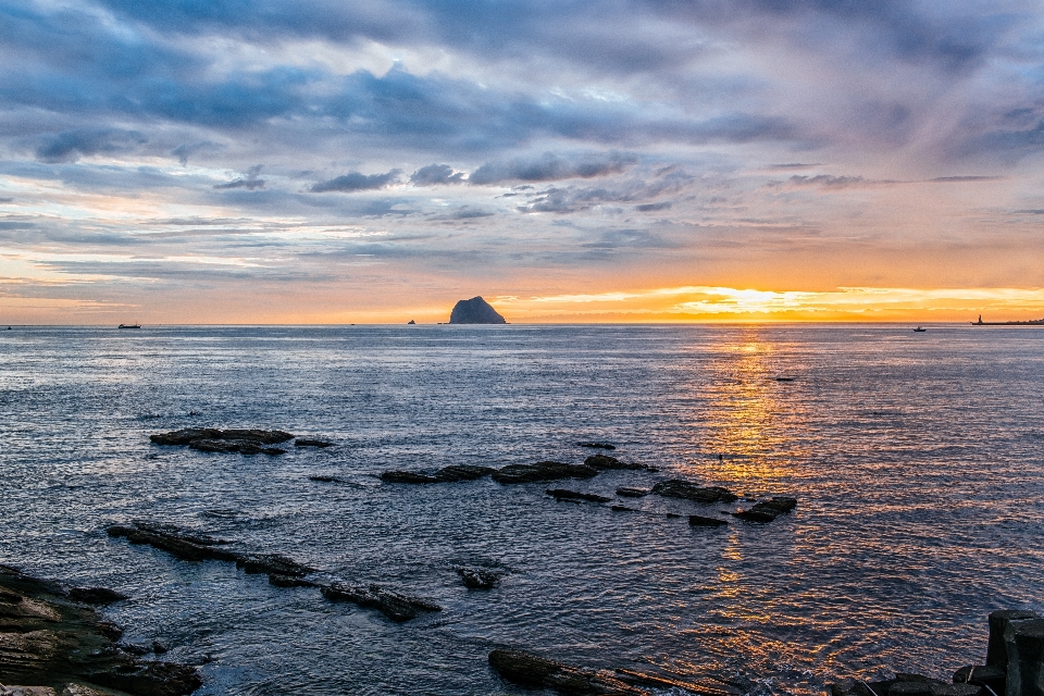 Beach landscape sea coast