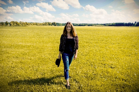 Landscape nature grass horizon Photo