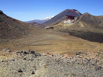 Foto Paisaje rock desierto
 caminando