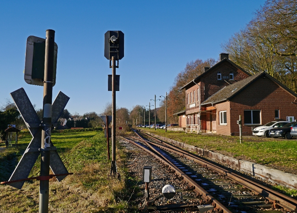 Pista ferrocarril tren transporte