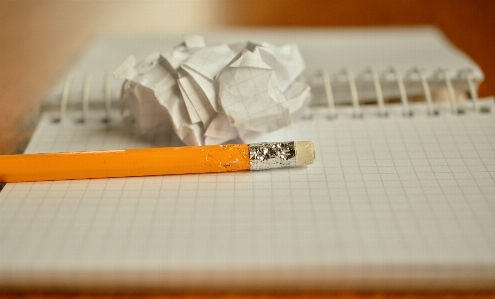 Desk writing hand pencil Photo