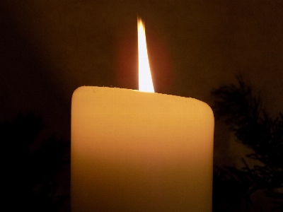 Light flame darkness candle Photo