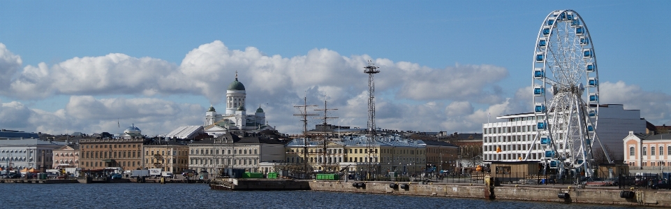 Wasser dock die architektur himmel Foto