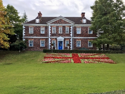 Tree grass lawn mansion Photo