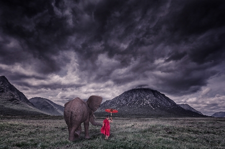 Landscape mountain cloud sky Photo