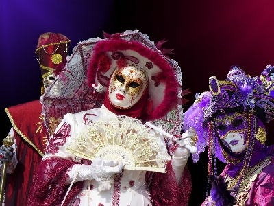 Carnival venice festival masks Photo