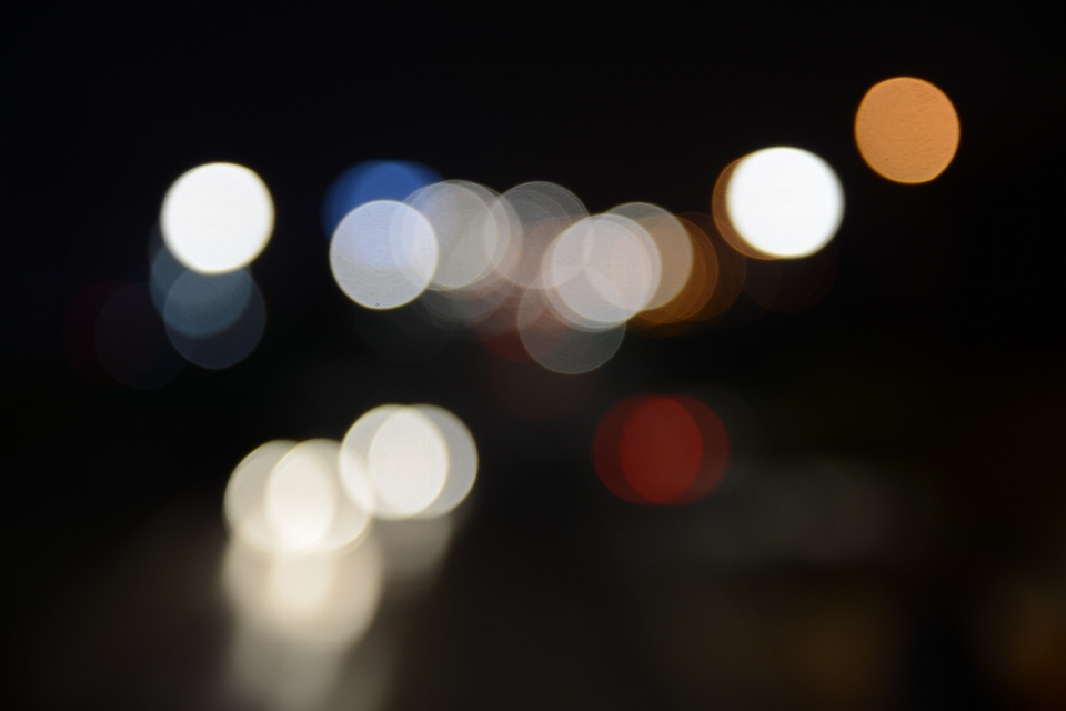 Licht bokeh
 weiss nacht