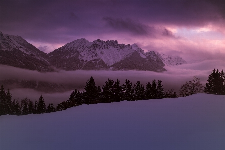 Landscape nature mountain snow Photo