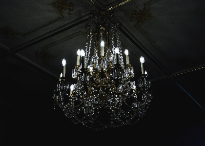 Light glass dark ceiling Photo