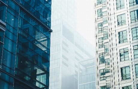 Architecture window glass perspective Photo