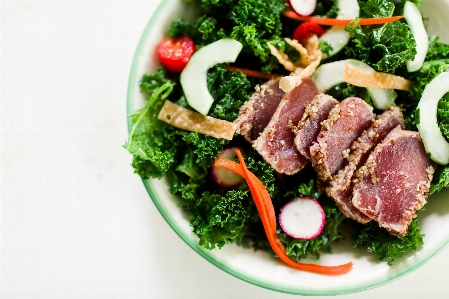 Foto Prato refeição comida salada