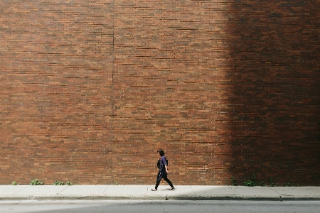 Walking person wood girl Photo