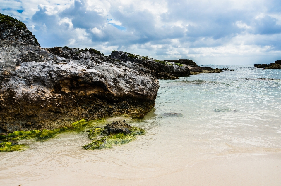 Plaża krajobraz morze wybrzeże