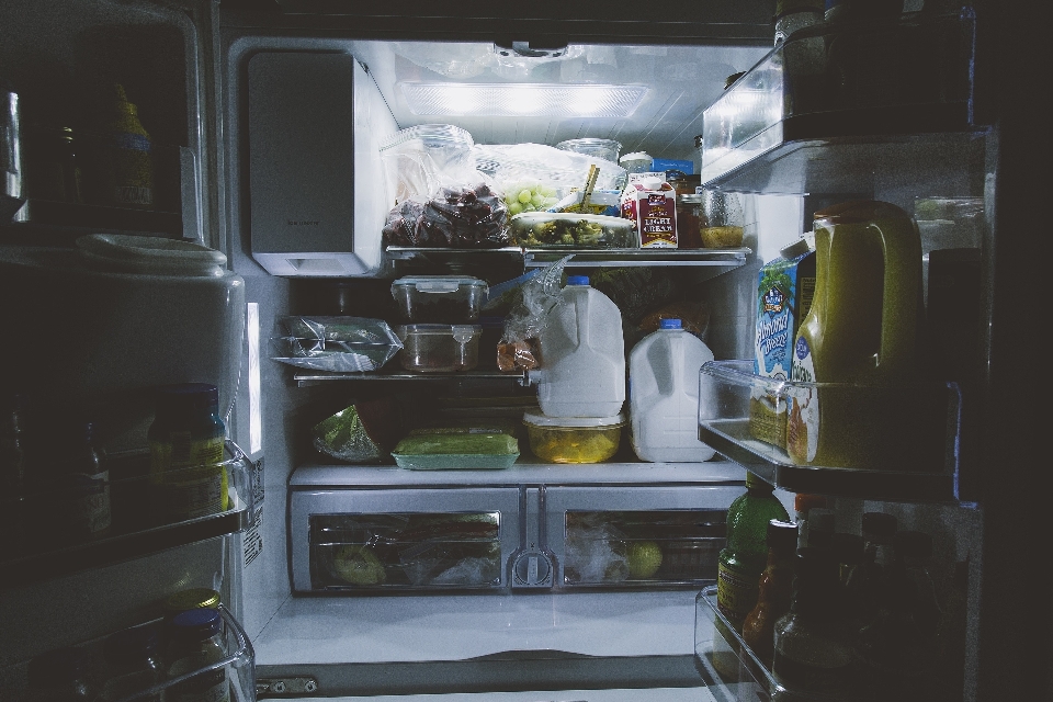 Lampu jendela rumah makanan