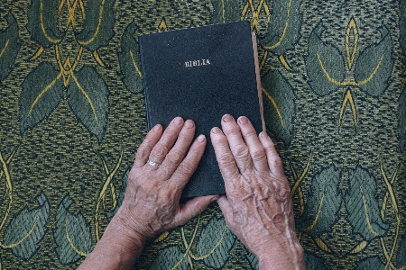 Hand book person texture Photo