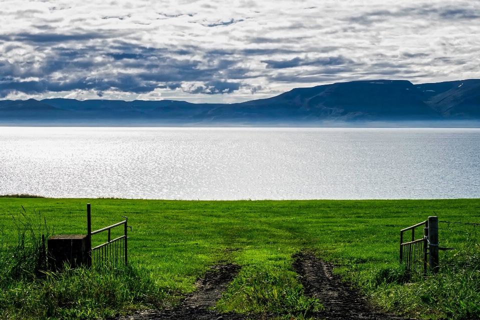 Beach landscape sea coast