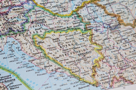 Soil map croatia bosnia herzegovina Photo