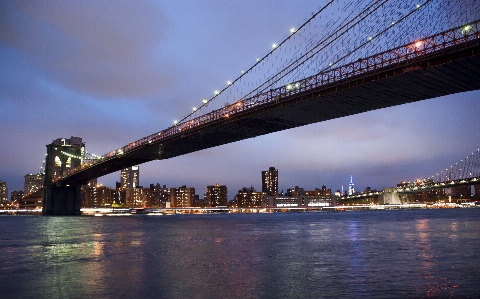 Light sunset bridge skyline Photo