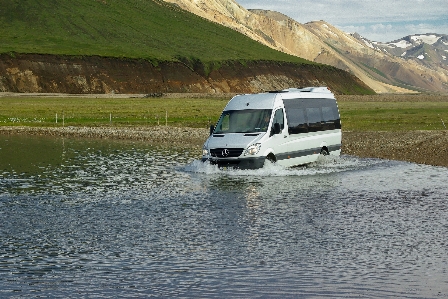 Sea coast mountain boat Photo