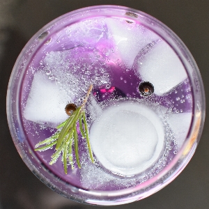 Purple glass drink pink Photo