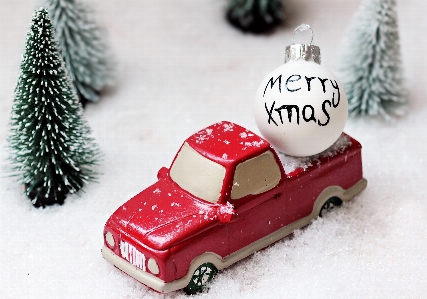 Snow winter white decoration Photo