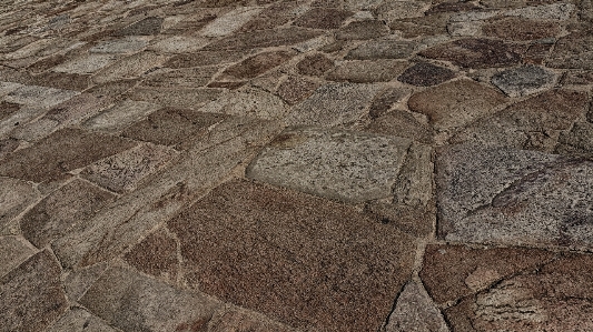 Rock texture floor cobblestone Photo