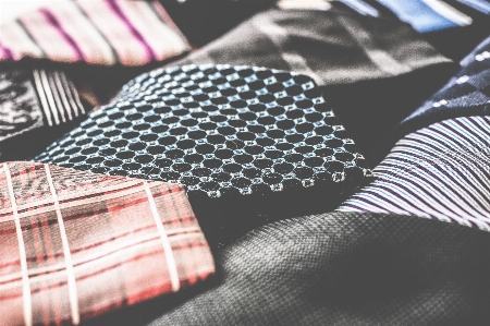 Texture pattern tie clothing Photo