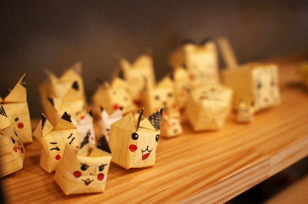 Christmas paper toy origami Photo