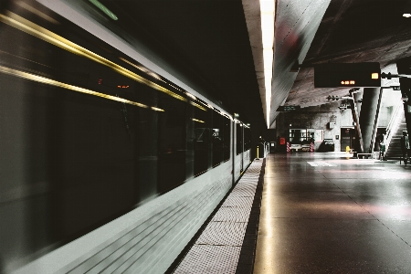 Blur technology railway street Photo