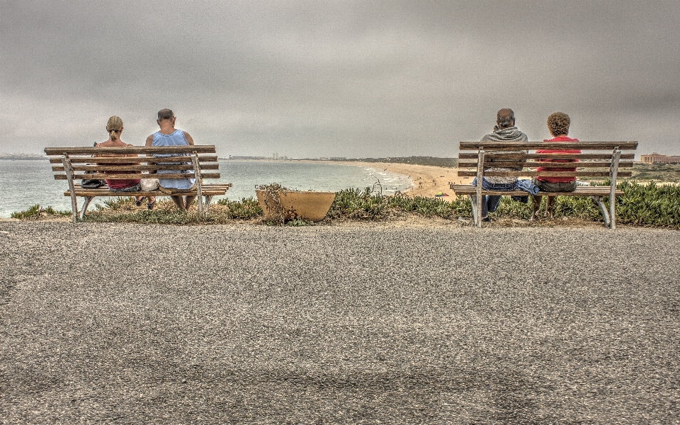 Plage paysage mer eau