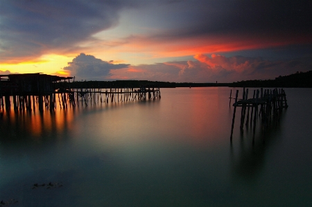 海 水 海洋 地平線 写真