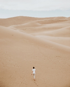 Landscape sand arid desert Photo