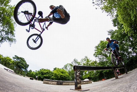 Outdoor people sport skateboard Photo