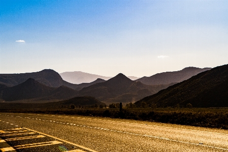 Landscape nature horizon mountain Photo