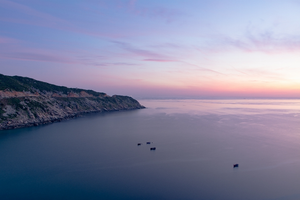 Beach landscape sea coast