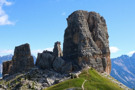 Foto Paisaje rock montaña cima