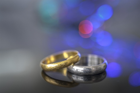 Bokeh ring celebration love Photo