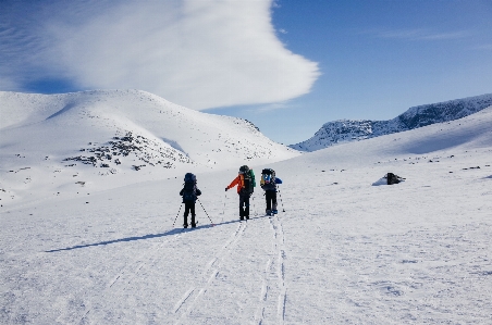 Mountain snow cold winter Photo