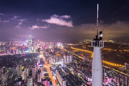 Architecture people sky skyline Photo