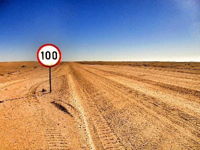 Landscape sand horizon sky Photo