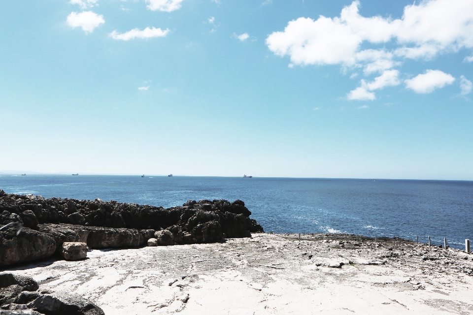 Praia mar costa água