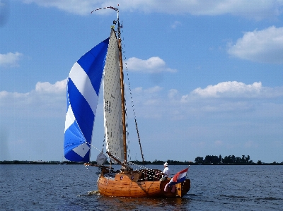 Sea boat wind ship Photo