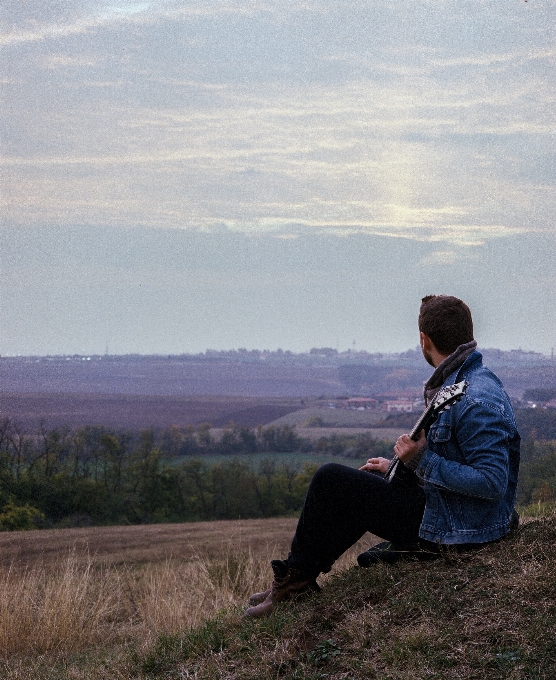 Man nature outdoor rock