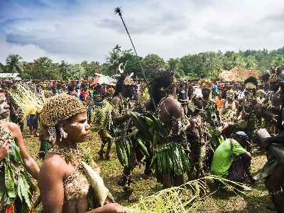 People flower crowd dance Photo