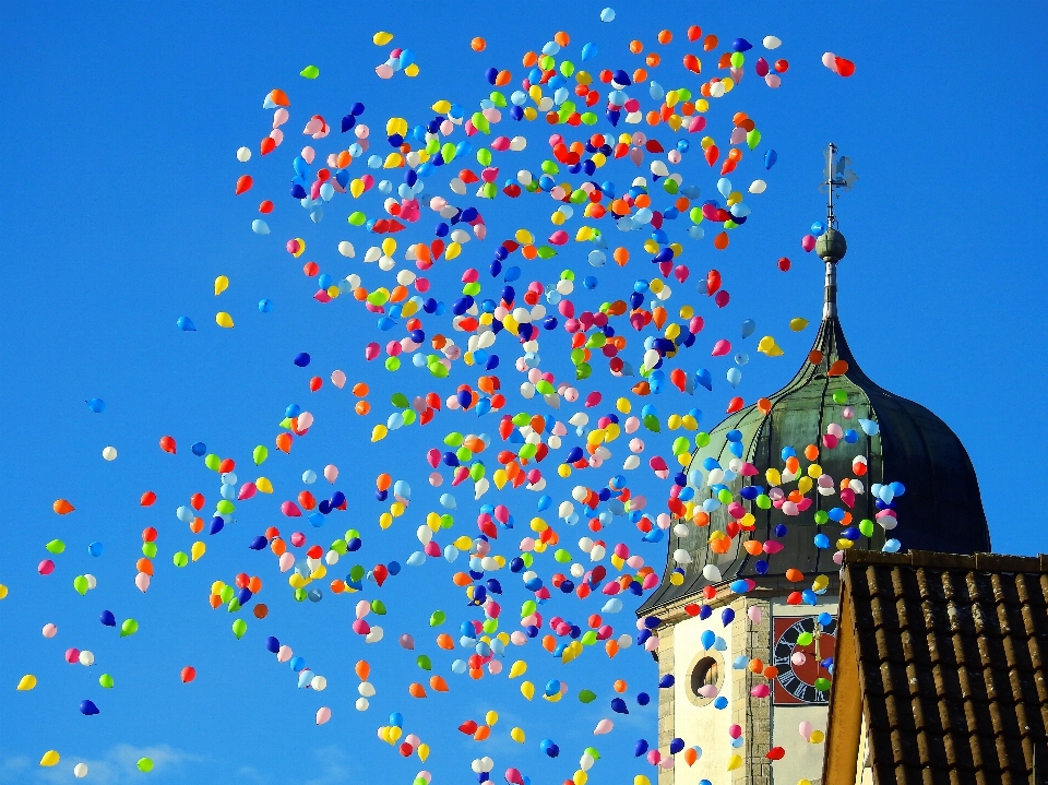 Himmel ballon feier karneval