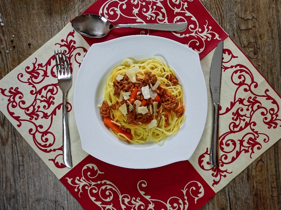 Fork cutlery dish meal