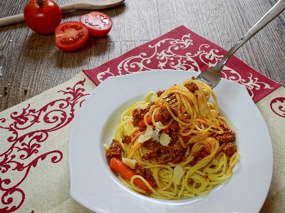 Fork cutlery dish food Photo