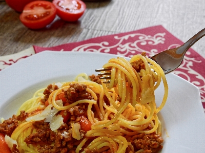 Fork cutlery dish food Photo