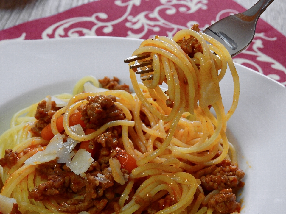 Fork cutlery dish food