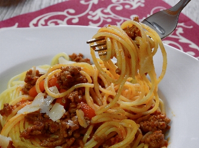 Fork cutlery dish food Photo